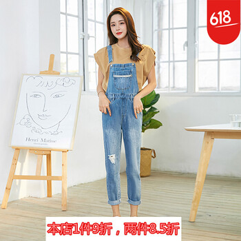 牛仔背帶褲，穿出你的少女心！