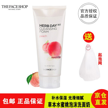 the face shop 潔面乳