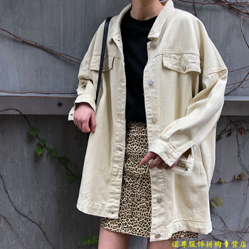短款牛仔外套，打造時(shí)尚小仙女