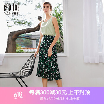 顏域（YANYEE） 不規(guī)則 短袖 T恤 女 圓領(lǐng)