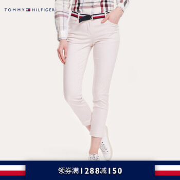 TOMMY HILFIGER  直筒褲 女 九分褲 休閑褲