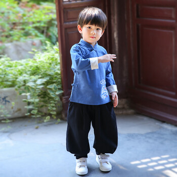 男童古裝套裝