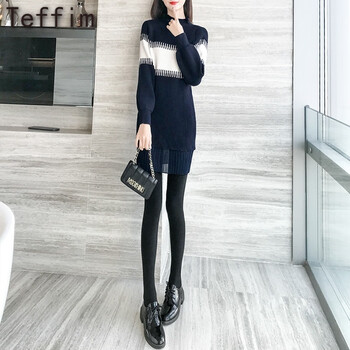 優(yōu)雅長(zhǎng)袖連衣裙打造氣質(zhì)女神