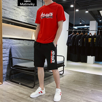 瑪盾斯奇（Matinviky） 短袖 男士T恤 601紅色 