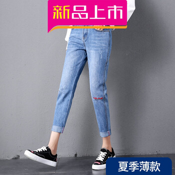 鏤空破洞牛仔褲，穿出你的好身材