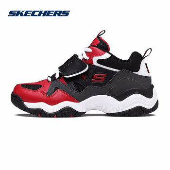 SKECHERS跑步鞋紅色/黑色/RDBK 35，36，37，38，39，40