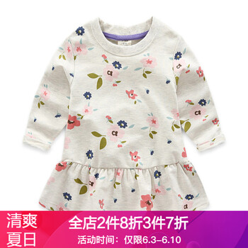 花朵連身裙