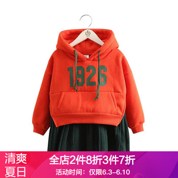 女童冬裝衛(wèi)衣裙
