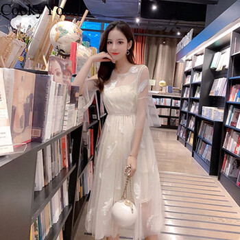 CookyYoon  紗網(wǎng) 連衣裙