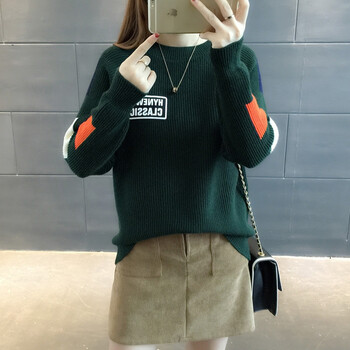 寬松套頭針織衫，讓你的少女心