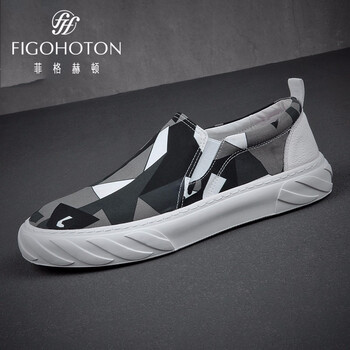菲格赫頓（FIGOHOTON）男士黑色 