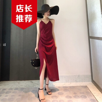 復(fù)古吊帶裙，讓你變身小仙女