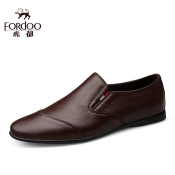 虎都（FORDOO）男士棕色 39