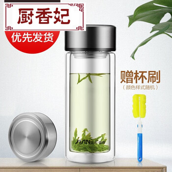 愛(ài)喝的雙層玻璃杯，打造健康生活