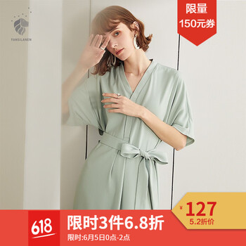 寬松連衣裙，夏日清涼又有范