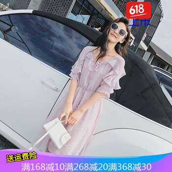 荷葉邊連衣裙，打造浪漫女神范