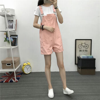 俏皮減齡背帶褲，讓你秒變女神