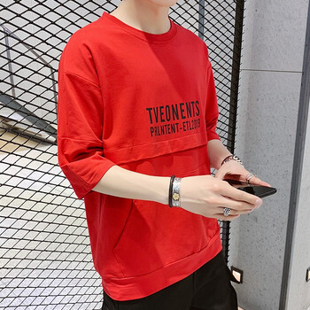 阿瓦達 短袖 男士T恤 101-紅色 