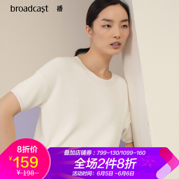 簡(jiǎn)約條紋針織衫，微胖女生的福音