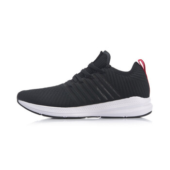 李寧（LI-NING）跑步鞋標準黑-2 