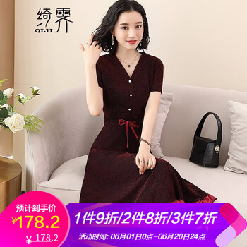 時(shí)尚長(zhǎng)袖連衣裙，讓你變身小仙女