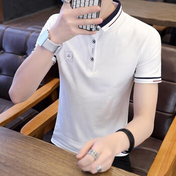 澳以純純 短袖 男士T恤 1203白色 