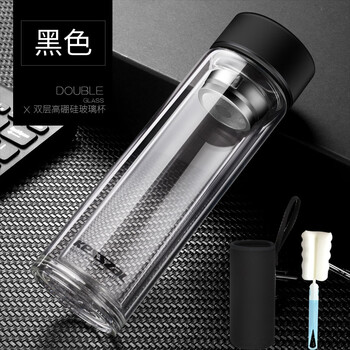 雙層玻璃水杯，健康生活