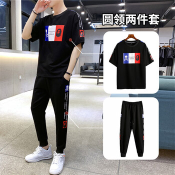 AWOL ATTITUDE WITHOUT LIMITS 七分袖 男士T恤 TZ619黑色 