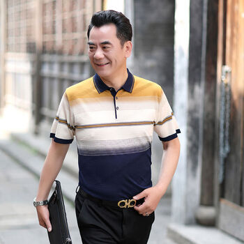 古萊登（GODLIKE） 短袖 男士T恤 801黃色 