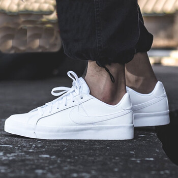 耐克（NIKE）板鞋BQ4222-101/小白鞋純白 39