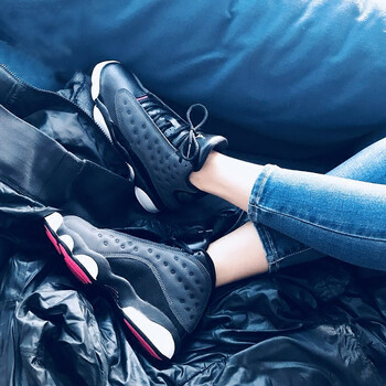 耐克（NIKE）籃球鞋AJ13黑粉熊貓439358-009 41