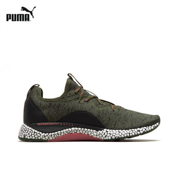彪馬（PUMA）跑步鞋墨綠色-橙色 02 