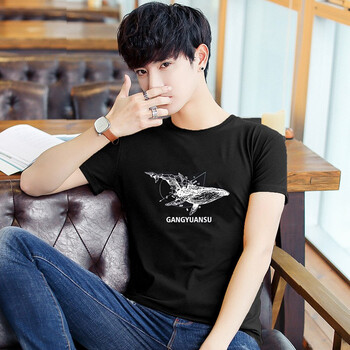 KtingHomme 短袖 男士T恤 小孩飛機藍色 