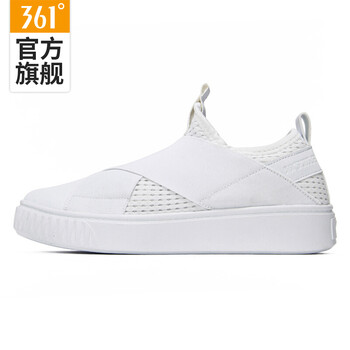 361度板鞋361度白/銀色 35，36，37，38，39，40