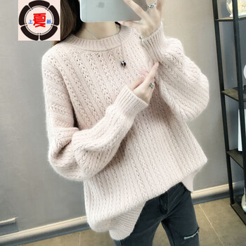 微胖女生的福利，寬松針織袖襯衫