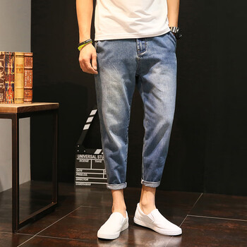 角圖（JIAOTU） 哈倫褲  男士牛仔褲