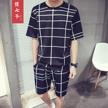 侯七爺（HOUQIYE） 短袖 男士T恤 12號(hào)色 