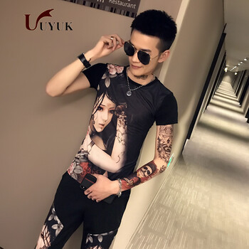 有衣有靠（UYUK） 短袖 男士T恤 TZ178 
