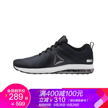 Reebok跑步鞋CN5445-黑/深灰 