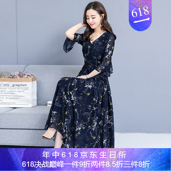 喇叭袖連衣裙，打造浪漫女人味