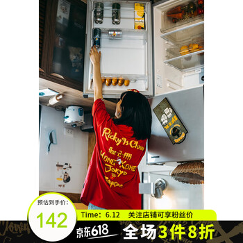RickyisClown 印花 短袖 T恤 女 圓領(lǐng)