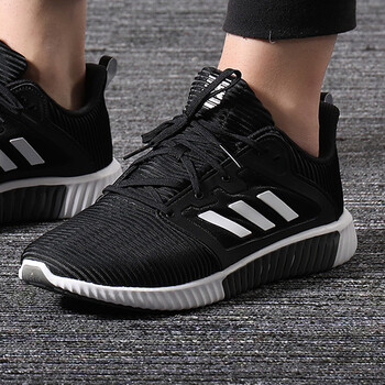 阿迪達斯（Adidas）跑步鞋B41589/黑白清風鞋/主推款 