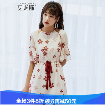 安妮陳（AnneChen） 碎花 印花 連衣裙