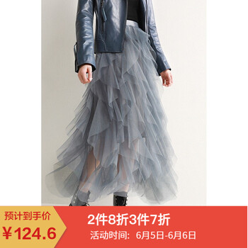 收腰半身裙，微胖女神的福音