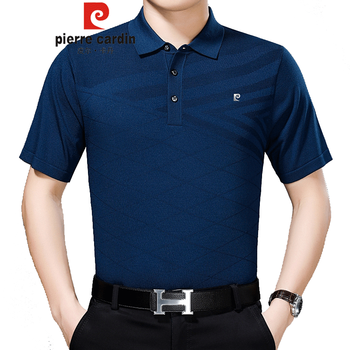 皮爾卡丹（pierrecardin） 短袖 男士T恤 新品藍(lán)色 
