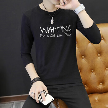 其他品牌 長袖 男士T恤 長袖01黑色 XL，L，XXL，XXXL，M