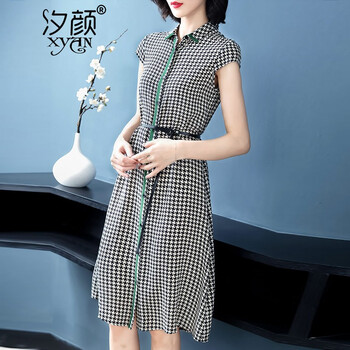優(yōu)雅修身連衣裙，打造性感小仙女