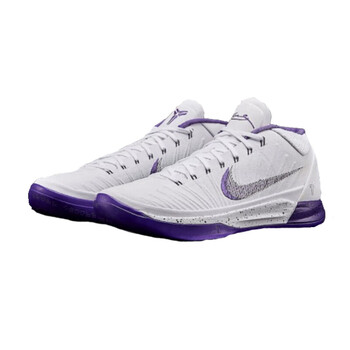 耐克（NIKE）籃球鞋922484-100 白紫 