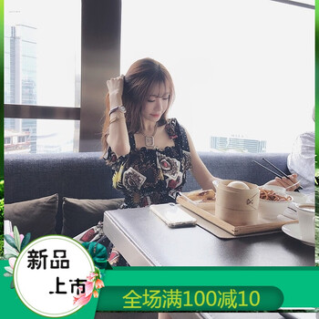 夏日清涼，荷葉袖連衣裙來助力