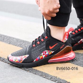 耐克（NIKE）跑步鞋黑橙BV6650-016 